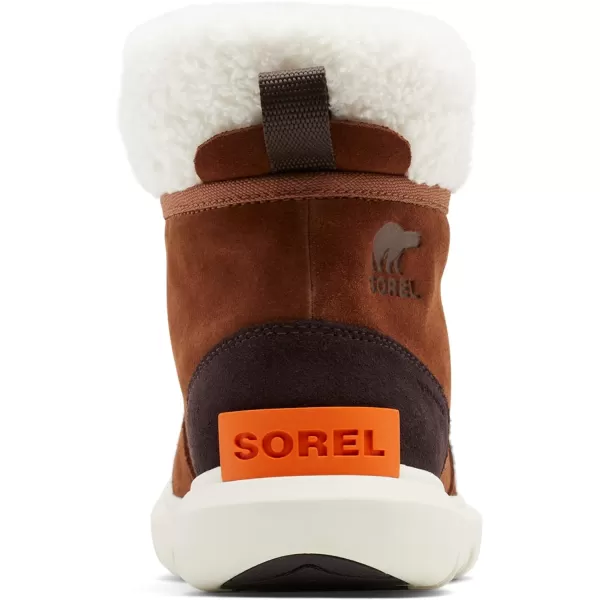 Sorel Womens Explorer Ii Carnival Snow BootWood  Chalk