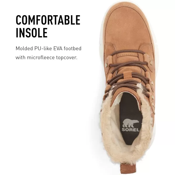 Sorel Womens Nakiska SlipperVelvet Tan  Fawn