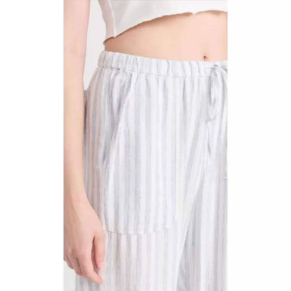 Splendid Womens Liam Crop PantsCalypso Stripe