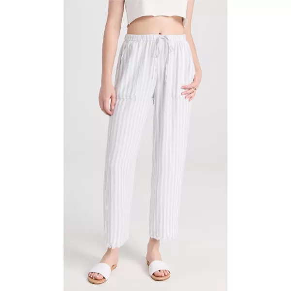 Splendid Womens Liam Crop PantsCalypso Stripe