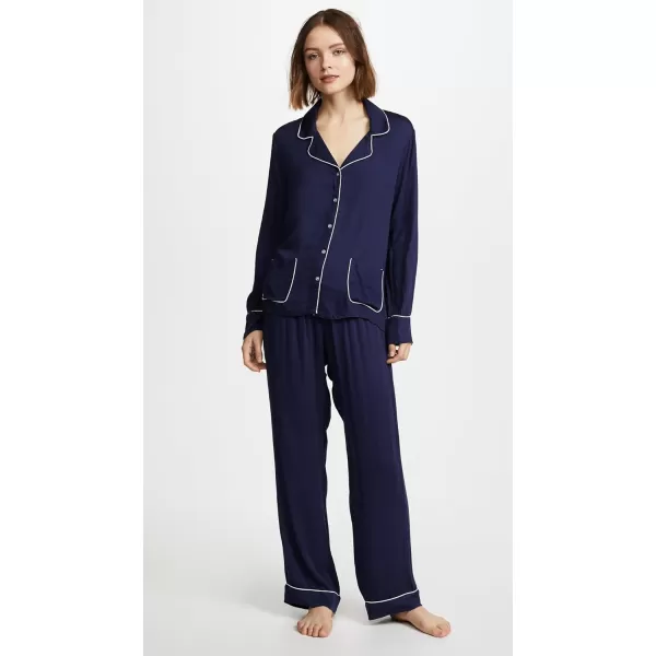 Splendid Womens Woven Pj SetMidnight Navy