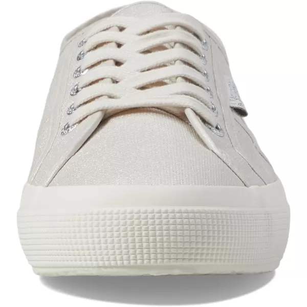 Superga Womens 2750 Pearl Matte Canvas SneakerBeige LightFull Avorio