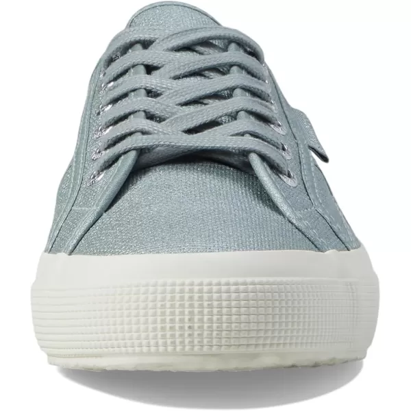 Superga Womens 2750 Pearl Matte Canvas SneakerGrey GreenishFull Avorio