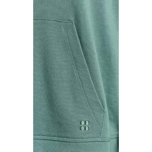 Sweaty Betty Womens After Class HoodieCool Forest Green