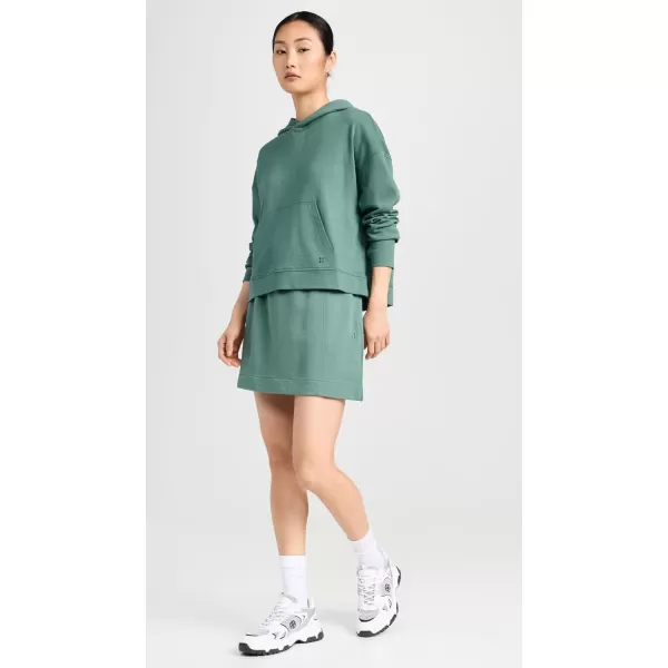 Sweaty Betty Womens After Class HoodieCool Forest Green