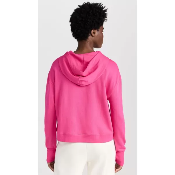 Sweaty Betty womens After Class Casual Hoodie SweatshirtBeet Pink