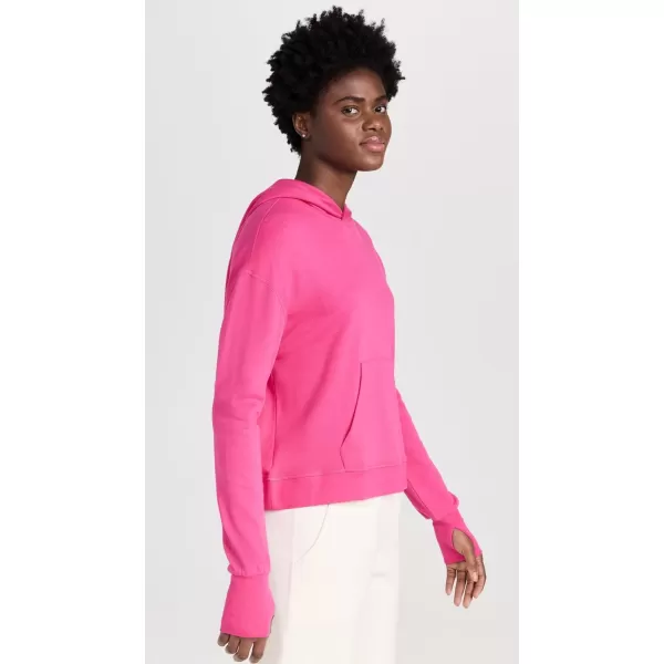 Sweaty Betty womens After Class Casual Hoodie SweatshirtBeet Pink