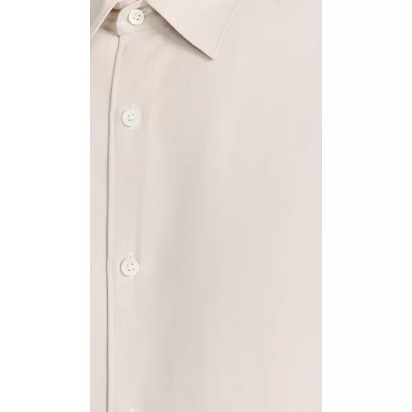 Theory Mens Irving Short Sleeve ShirtNew Sand