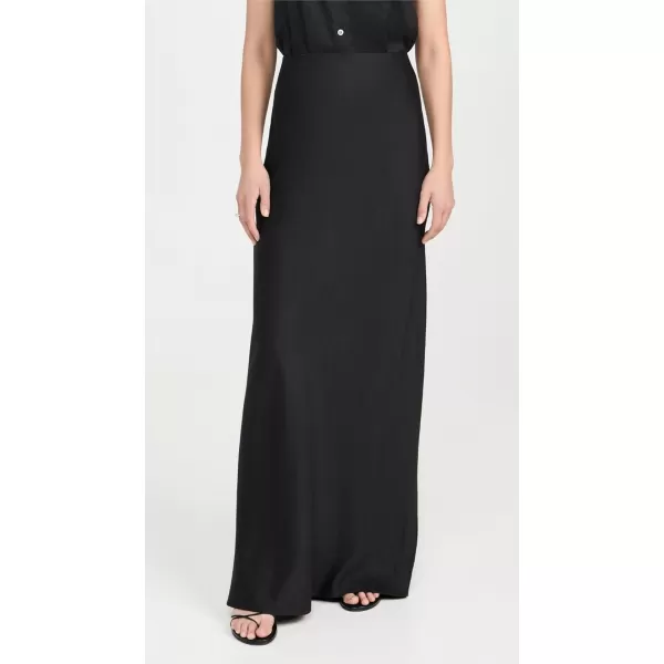 Theory Womens Fluid Maxi SkirtBlack