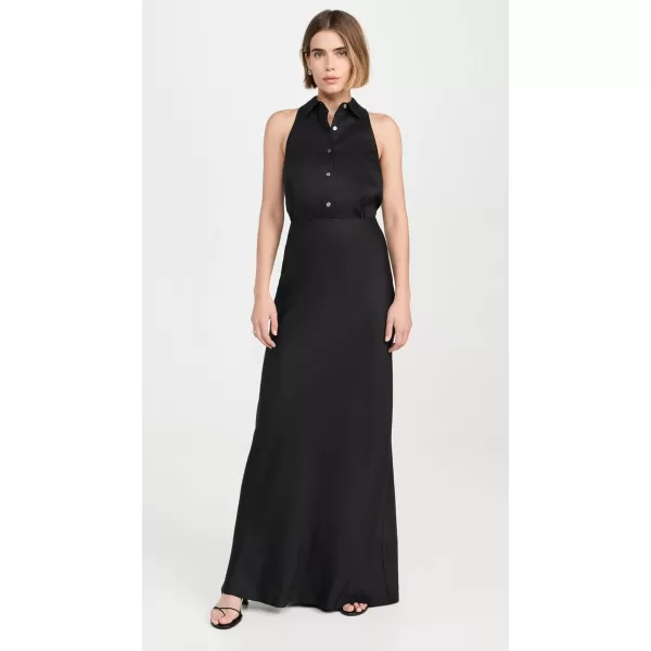 Theory Womens Fluid Maxi SkirtBlack