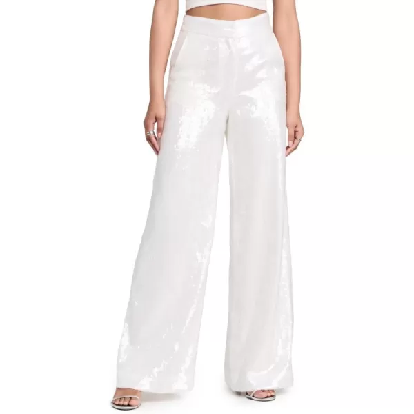 Theory Womens High Waisted TrousersWhite