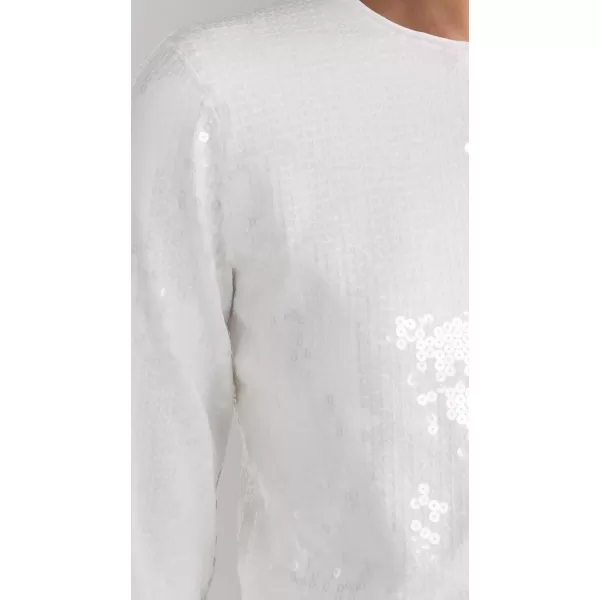 Theory Womens Sequin CardiganWhite