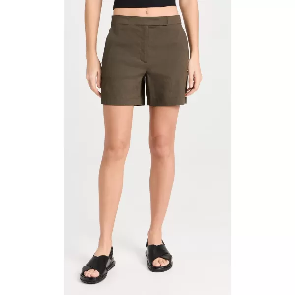 Theory Womens Waist Tab ShortsDark Olive