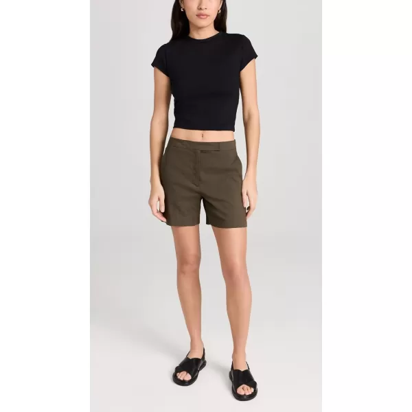 Theory Womens Waist Tab ShortsDark Olive