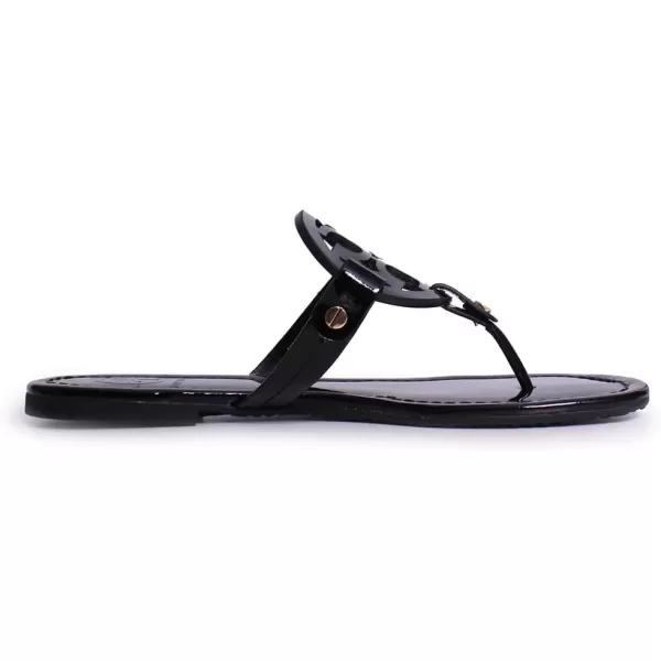 Tory Burch Womens Miller SandalsBlack Patent