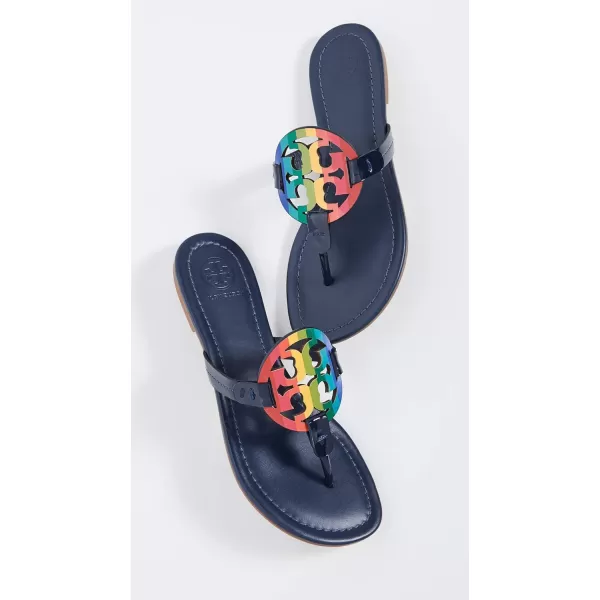 Tory Burch Womens Miller SandalsNavy