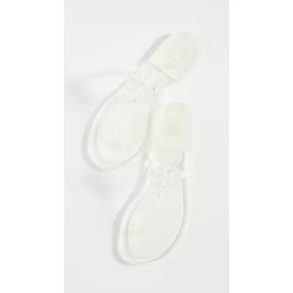 Tory Burch Womens Mini Miller Flip FlopsClear