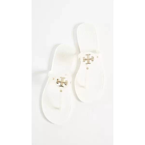 Tory Burch Womens Mini Miller Flip FlopsIvoryGold