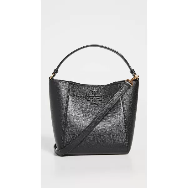 Tory Burch Womens Small McGraw Bucket BagBlack