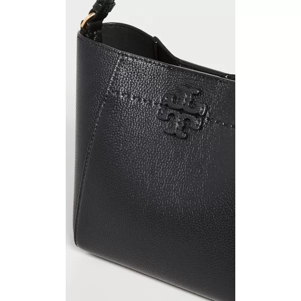 Tory Burch Womens Small McGraw Bucket BagBlack