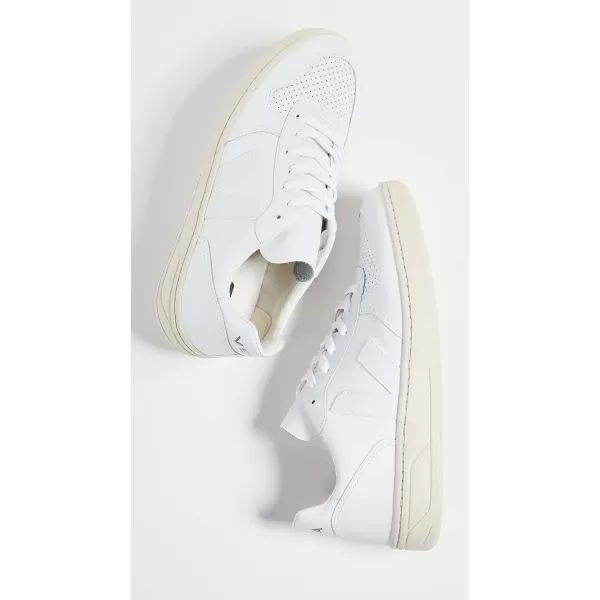 Veja Mens V 10 B Mesh SneakersExtra WhiteWhite