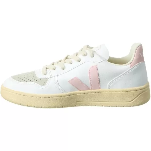 Veja Women V10 Sneakers Full WhiteWhite Pink