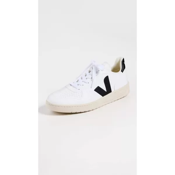 Veja Women V10 Sneakers Full WhiteWhiteBlack