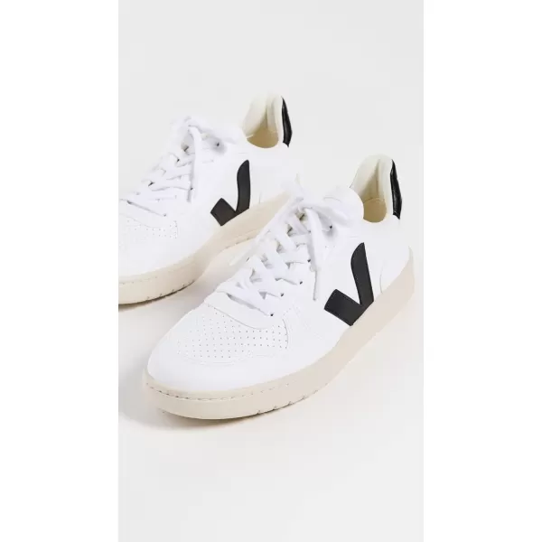 Veja Women V10 Sneakers Full WhiteWhiteBlack