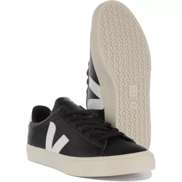 Veja Womens Campo SneakersBlack  White