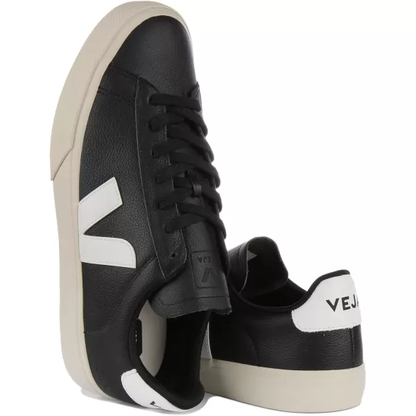 Veja Womens Campo SneakersBlack  White