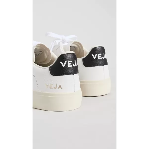 Veja Womens Campo SneakersExtra White  Black