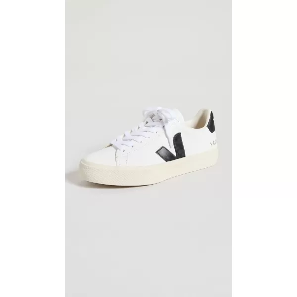 Veja Womens Campo SneakersExtra White  Black