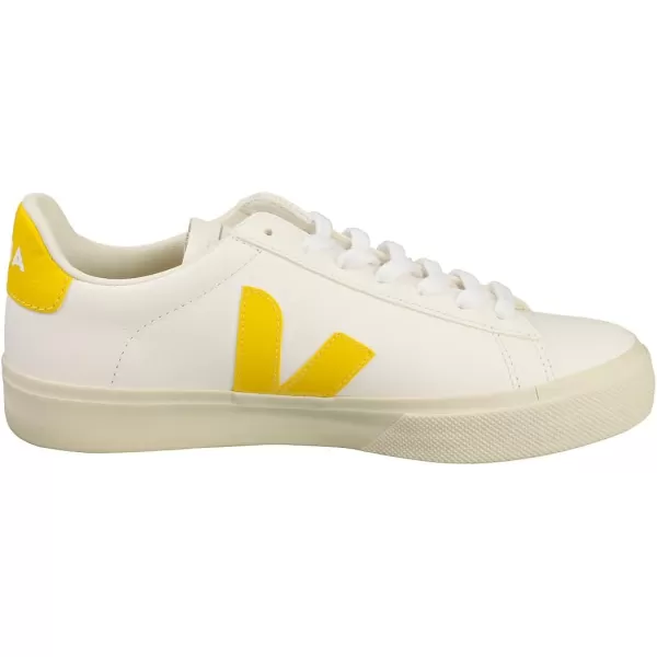 Veja Womens Campo SneakersWhite Yellow