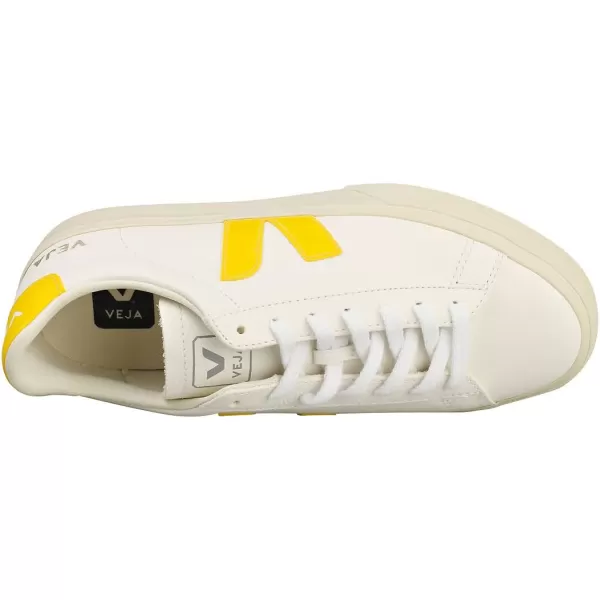 Veja Womens Campo SneakersWhite Yellow