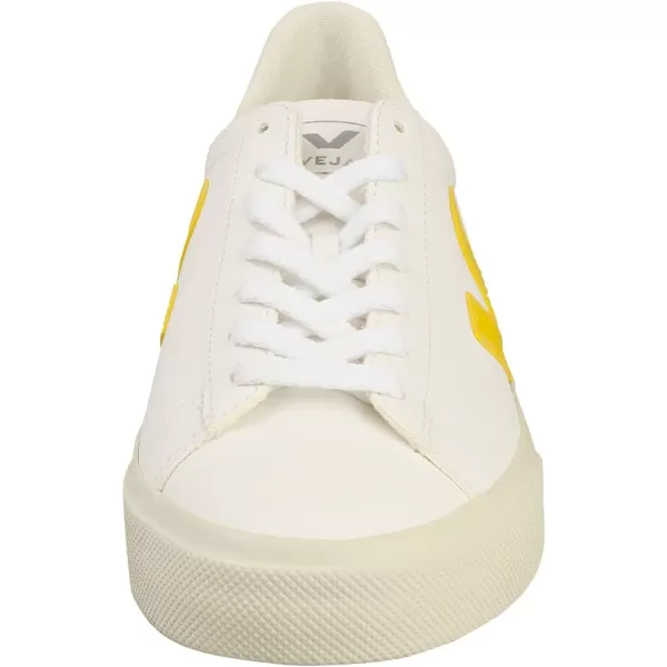 Veja Womens Campo SneakersWhite Yellow