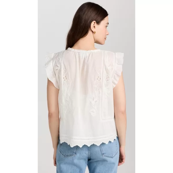 Velvet Womens Charlene BlouseOffwhite