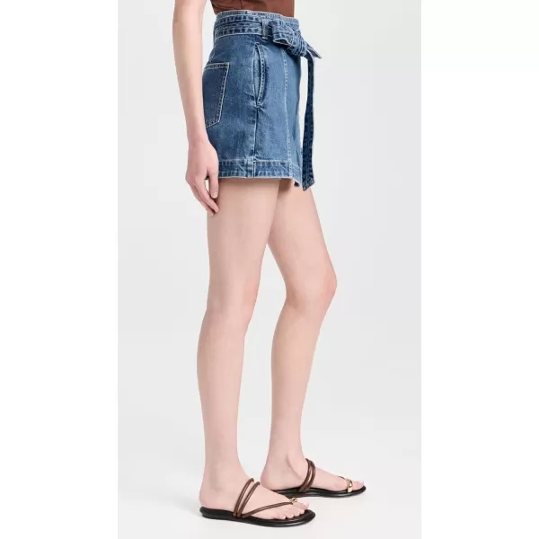 Veronica Beard Jean Womens Agee SkortBright Lakeshore