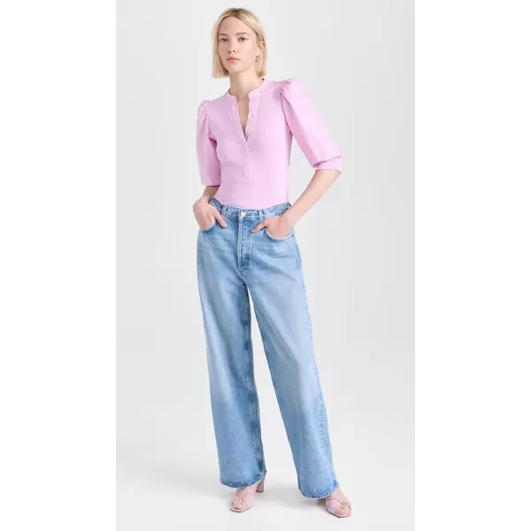 Veronica Beard Jean Womens Coralee TopBarely Orchid