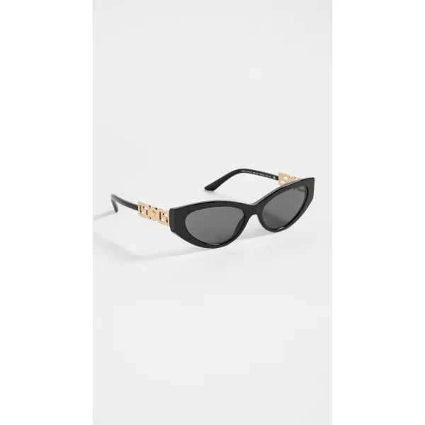 Versace Womens Cat Eye SunglassesBlack