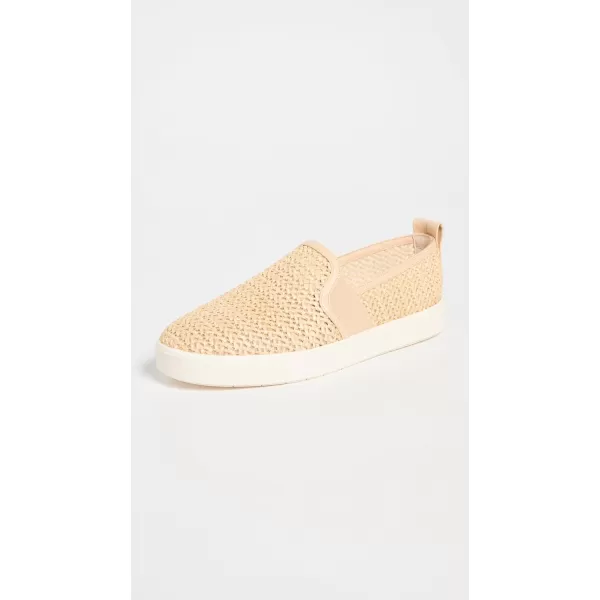 Vince Womens Blair Raffia Slip On SneakersNatural