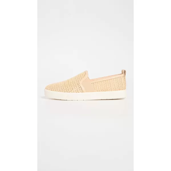 Vince Womens Blair Raffia Slip On SneakersNatural