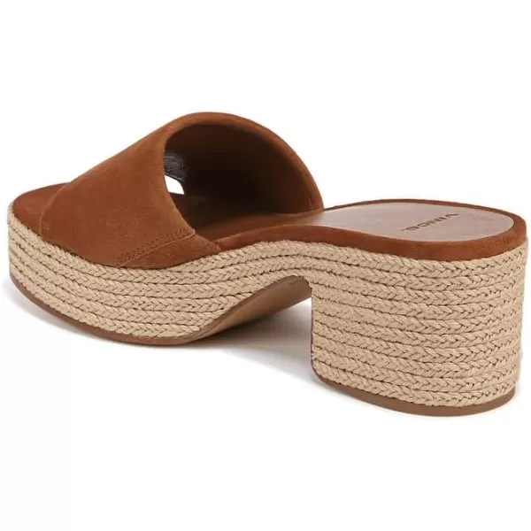 Vince Womens Margo Sandals SlideSequoia Brown Suede