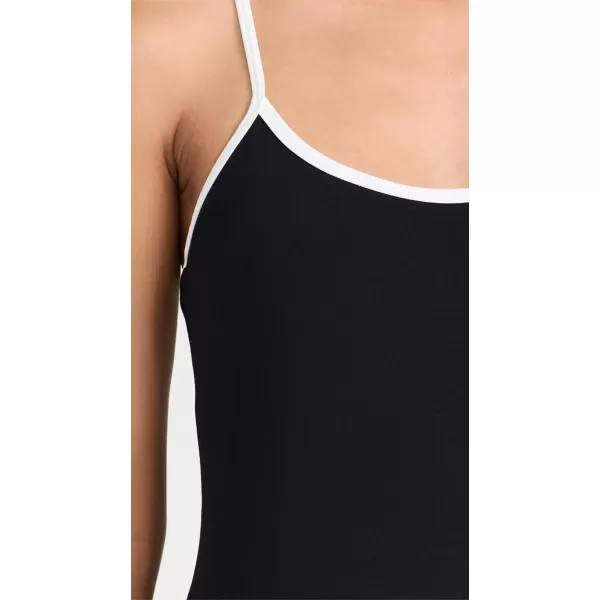 Womens Airweight TankBlackWhite