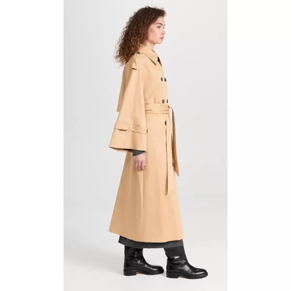 Womens Alanis Trench CoatSand Beige