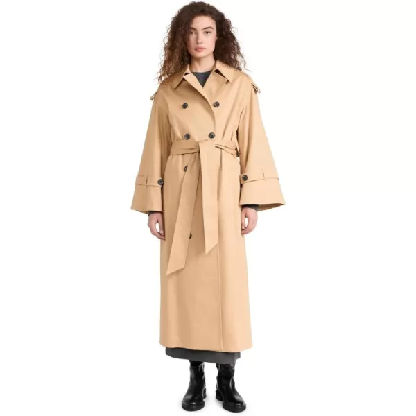 Womens Alanis Trench CoatSand Beige