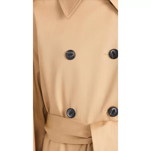 Womens Alanis Trench CoatSand Beige