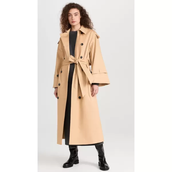 Womens Alanis Trench CoatSand Beige