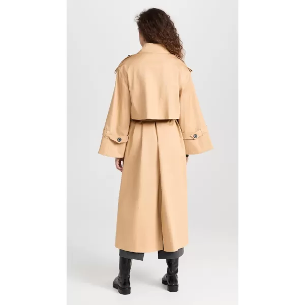 Womens Alanis Trench CoatSand Beige