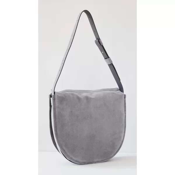 Womens Baxter Leather BagSteel