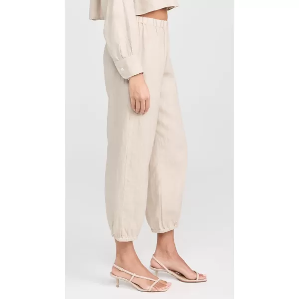 Womens Delos Linen PantsNatural